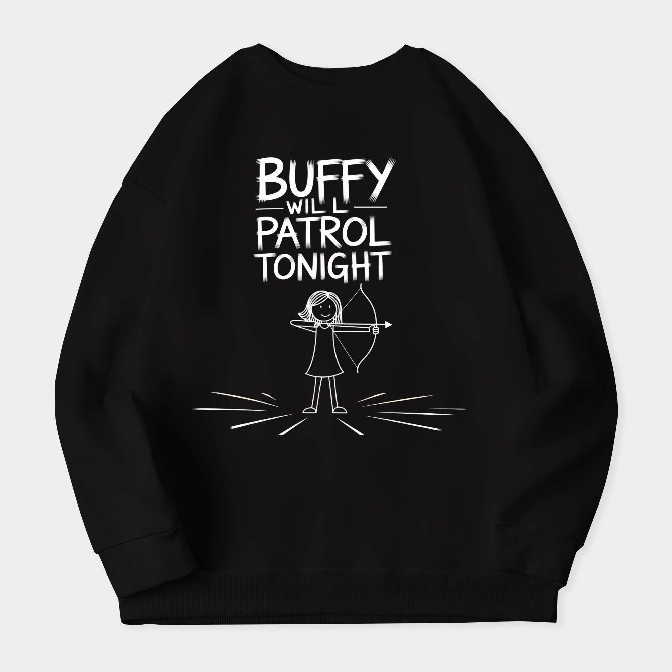 buffy the vampire slayer Women's Crewneck Sweatshirt
