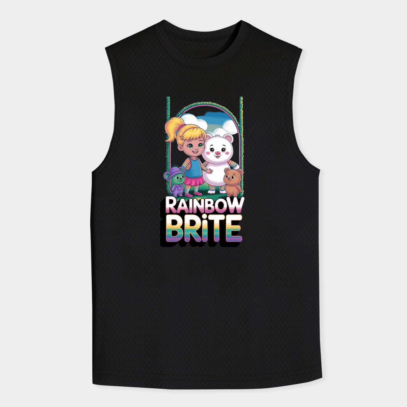Rainbow Brite helper Men's Tank Top