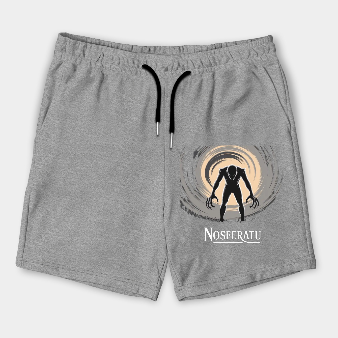 Nosferatu Shadowed Figure Men's Shorts