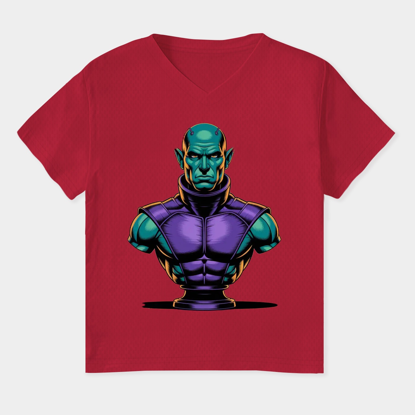 piccolo warrior portrait design Women's Plus Size V-Neck T-Shirt