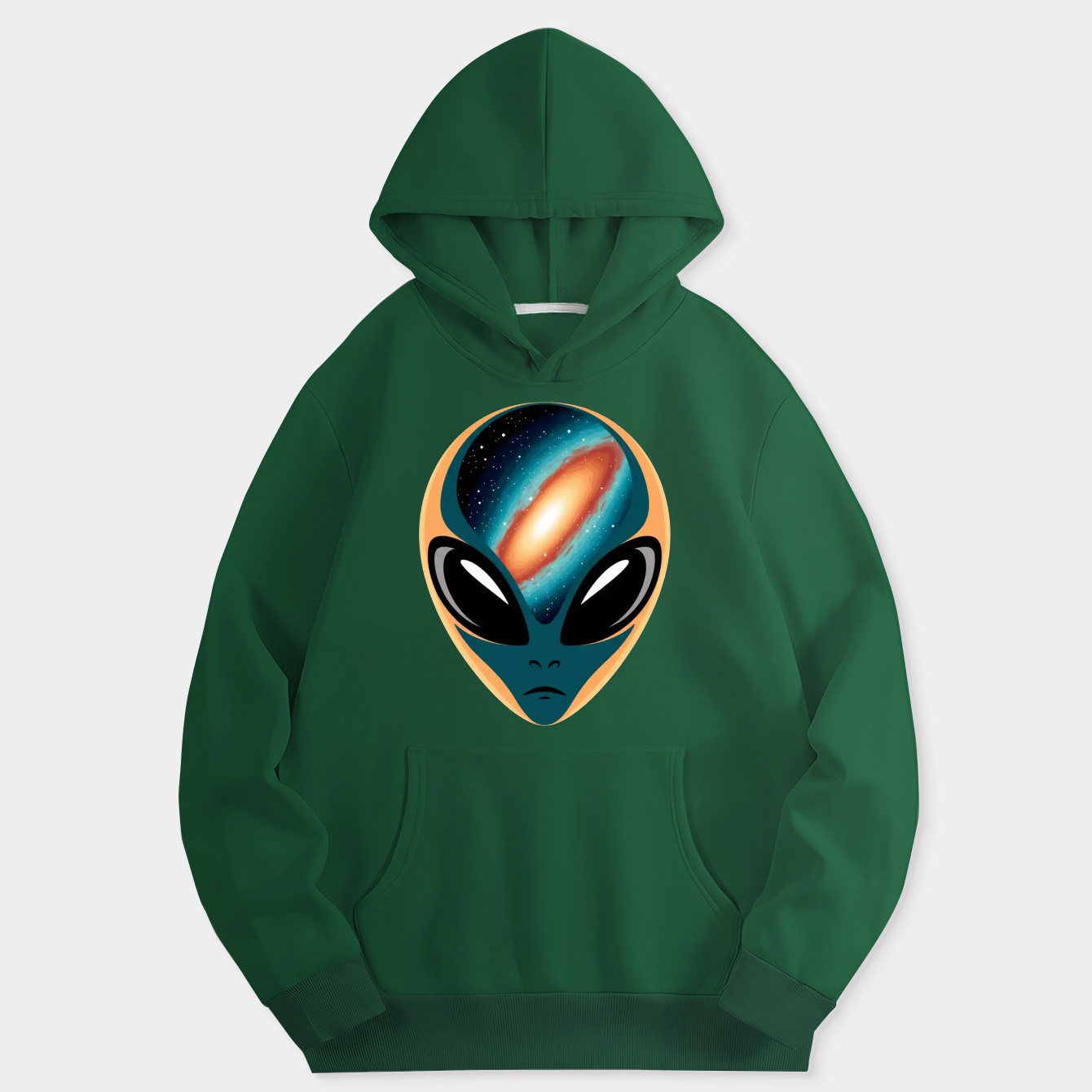 Alien Galaxy Style Cosmic Face