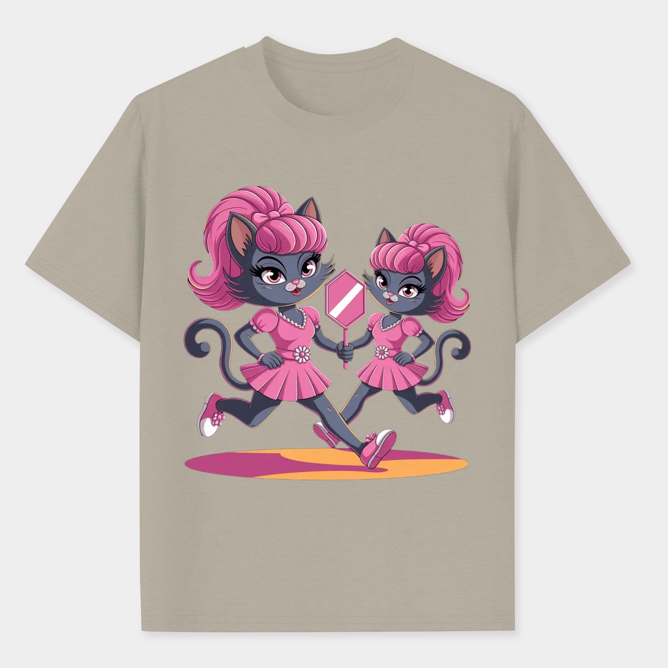 catties Men's Performance Athletic T-Shirt