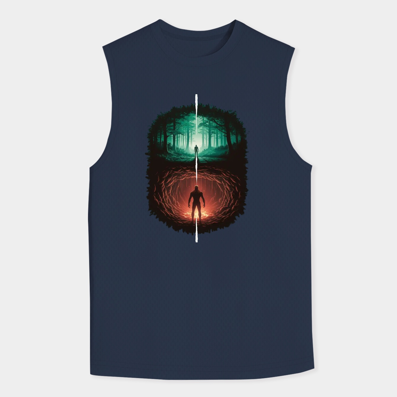 Stranger Things Parallel Worlds Men's Tank Top