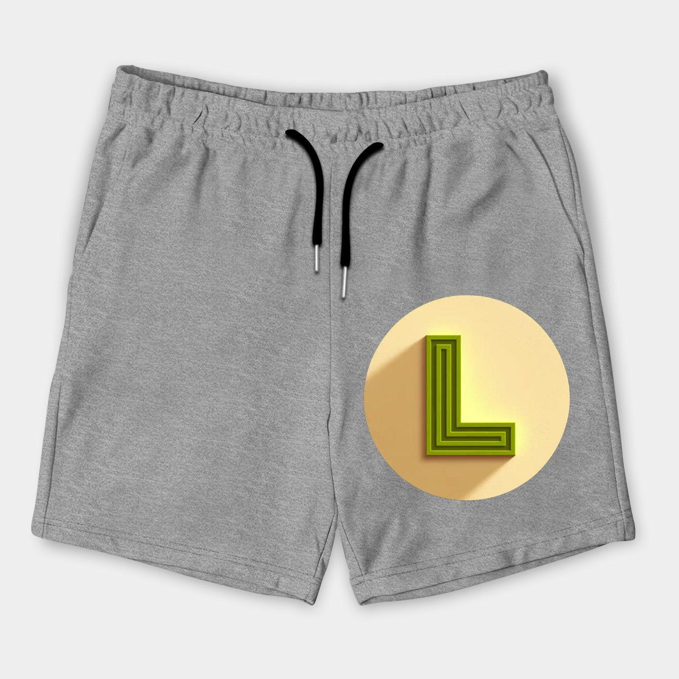 Luigi Circle Icon Men's Shorts