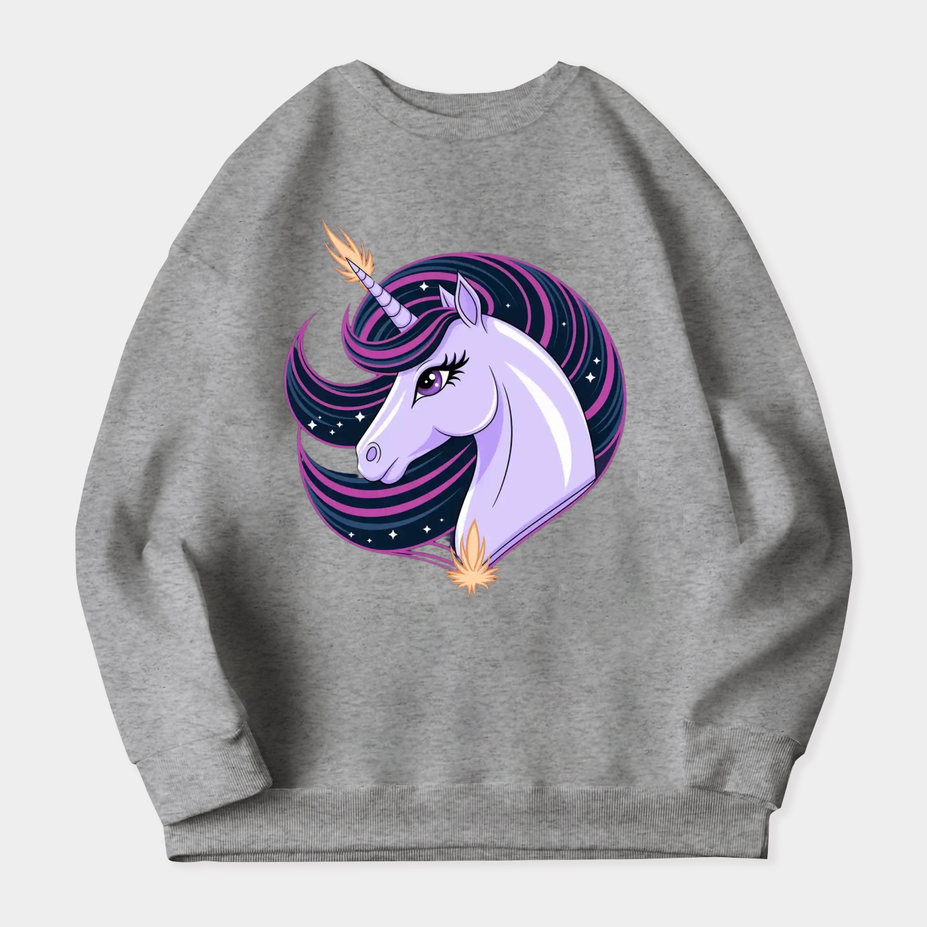 Princess Twilight Magic Night Women's Crewneck Sweatshirt