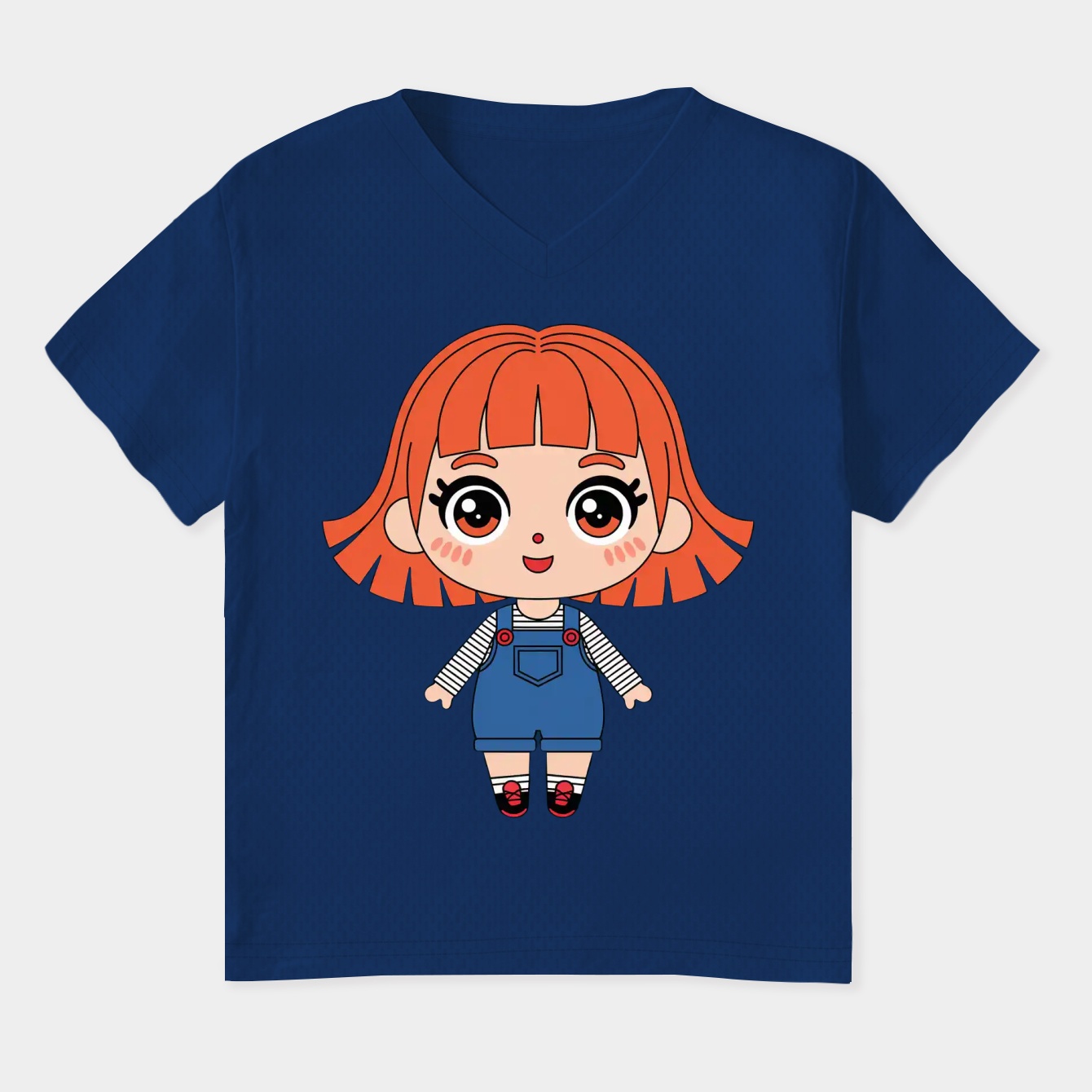 Chucky Animated Women's Plus Size V-Neck T-Shirt