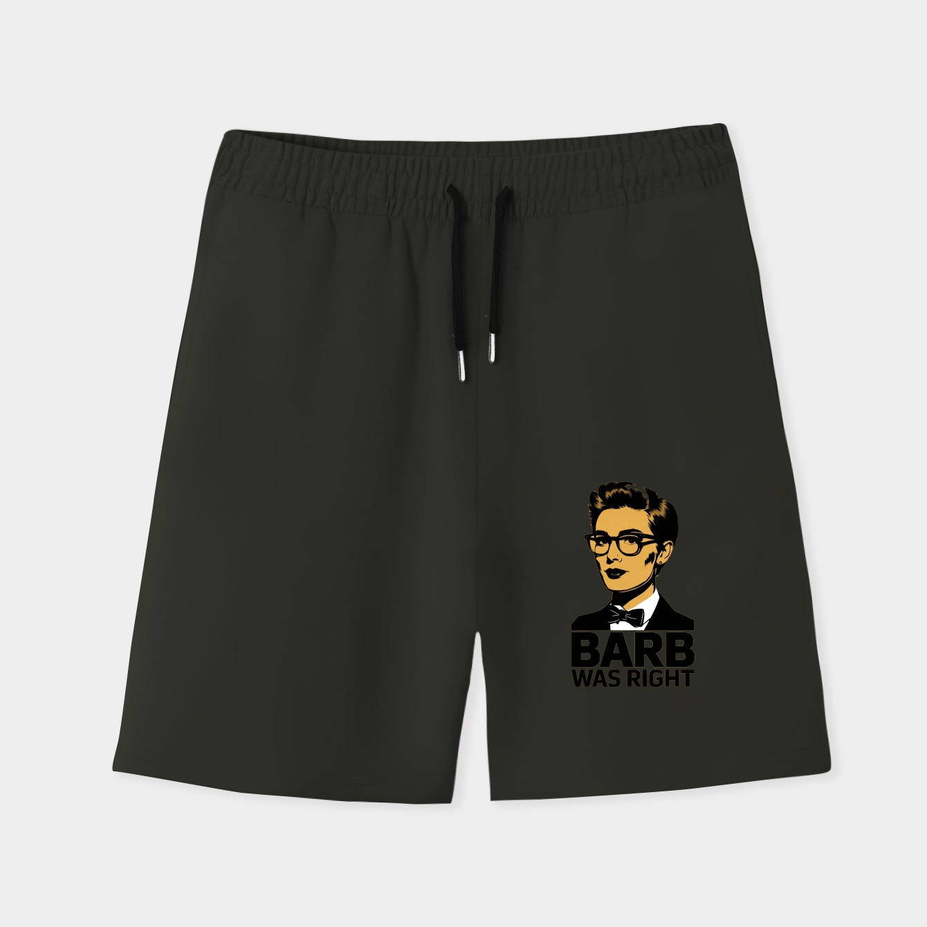 Barb Was Right Men's Quick-Dry Athletic Shorts