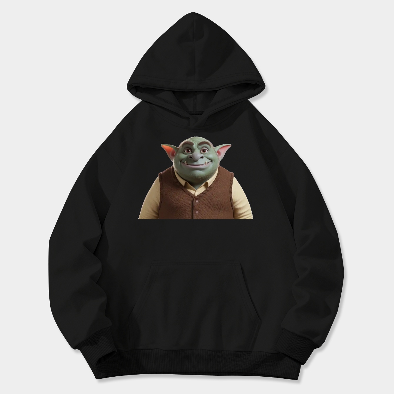 shrek meme Women's Plus Size Hoodie