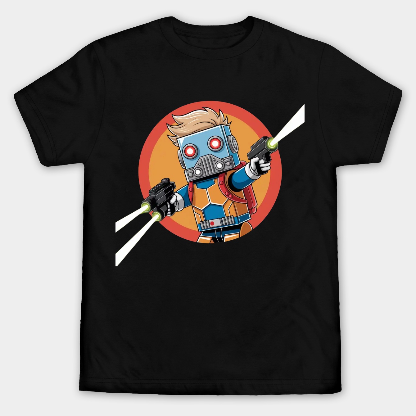 Brick Pratt Galactic Hero Men's Big & Tall T-shirt