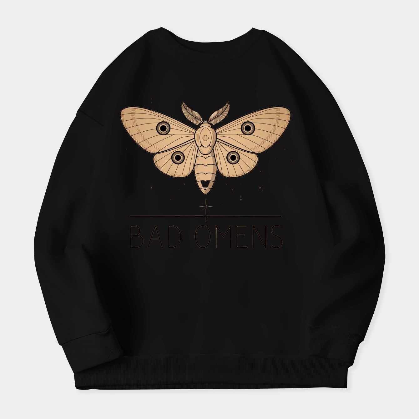 Bad Omens Moth Women's Plus Size Sweatshirt