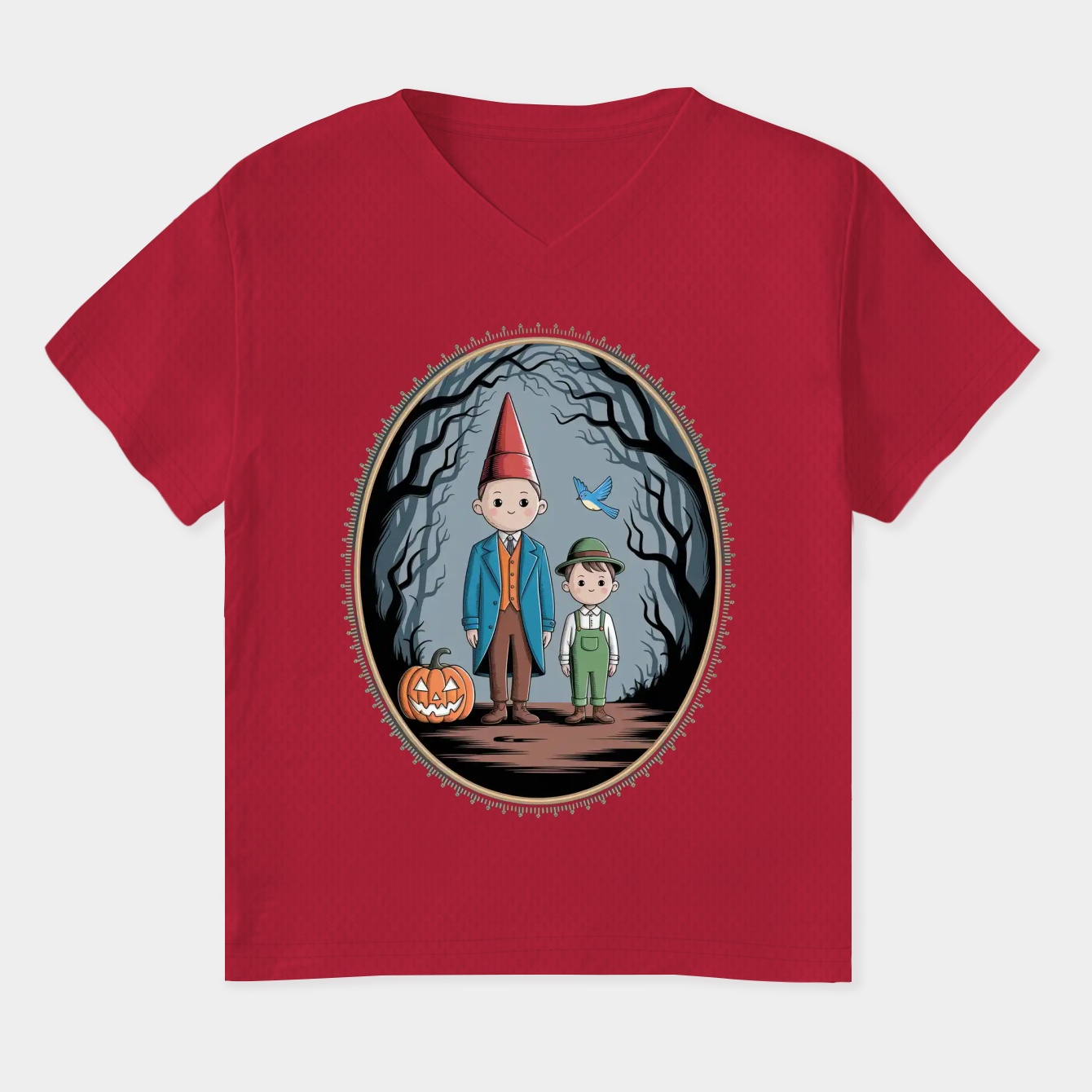 Into the Unknown Women's Plus Size V-Neck T-Shirt