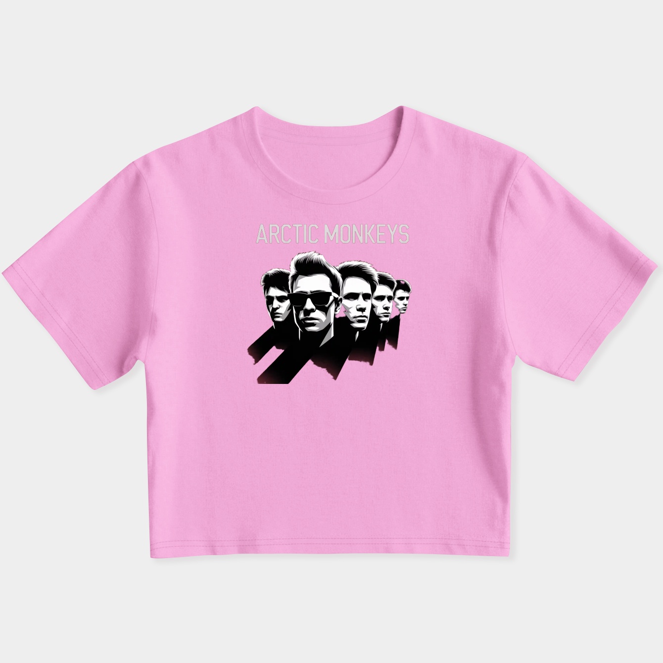 arctic monkeys merch Women's Slim Fit Baby Tee