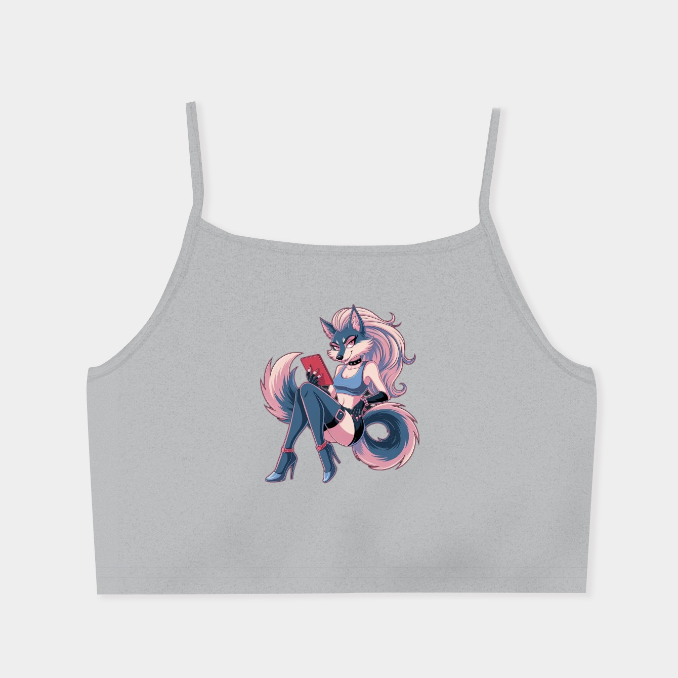 Helluva Boss Loona Women's  Spaghetti Strap Tank Top