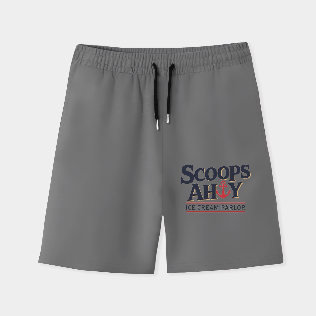 Scoops Ahoy Stranger Things Men's Quick-Dry Athletic Shorts