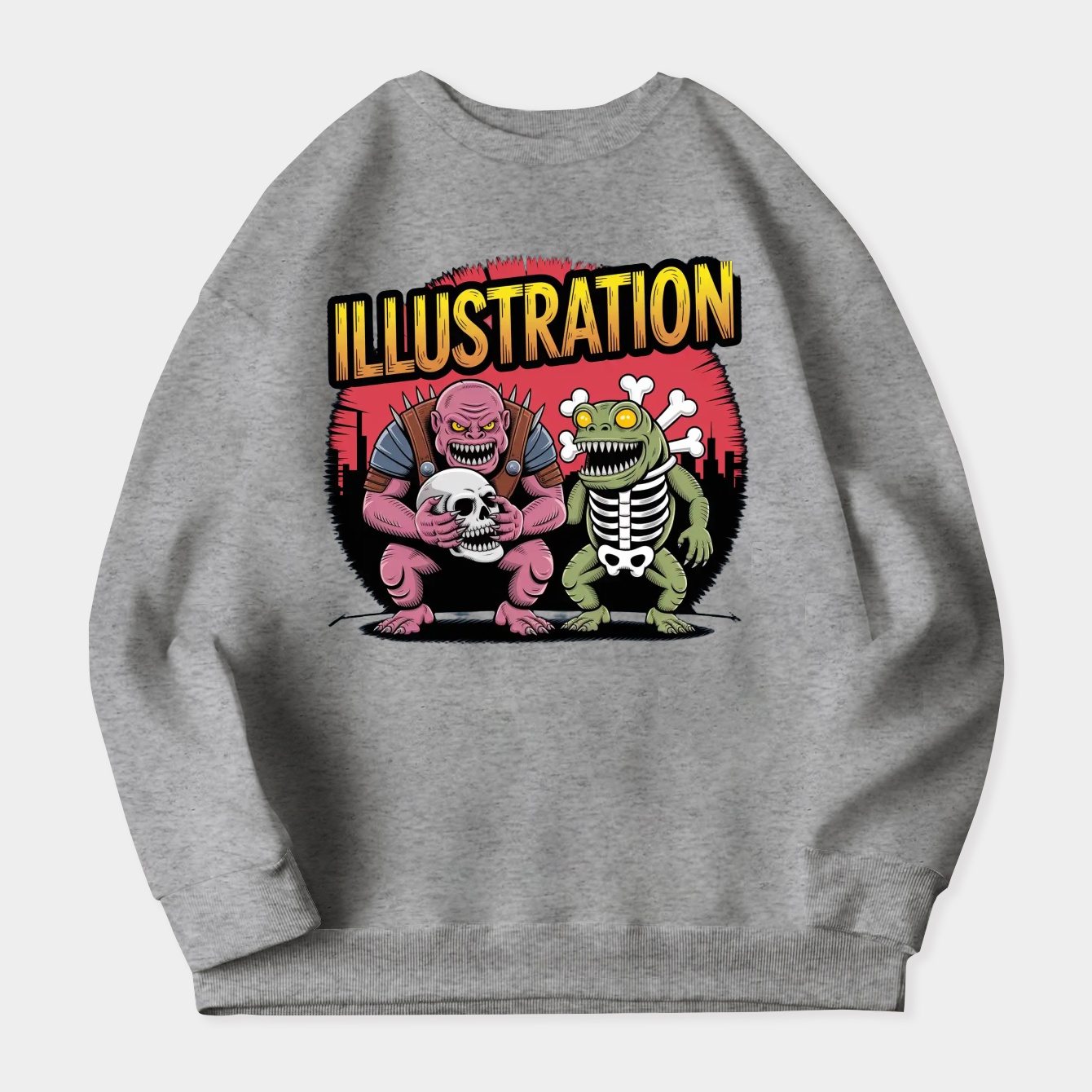 PREDAVIS and PRE-BUTT-TOR Women's Plus Size Sweatshirt