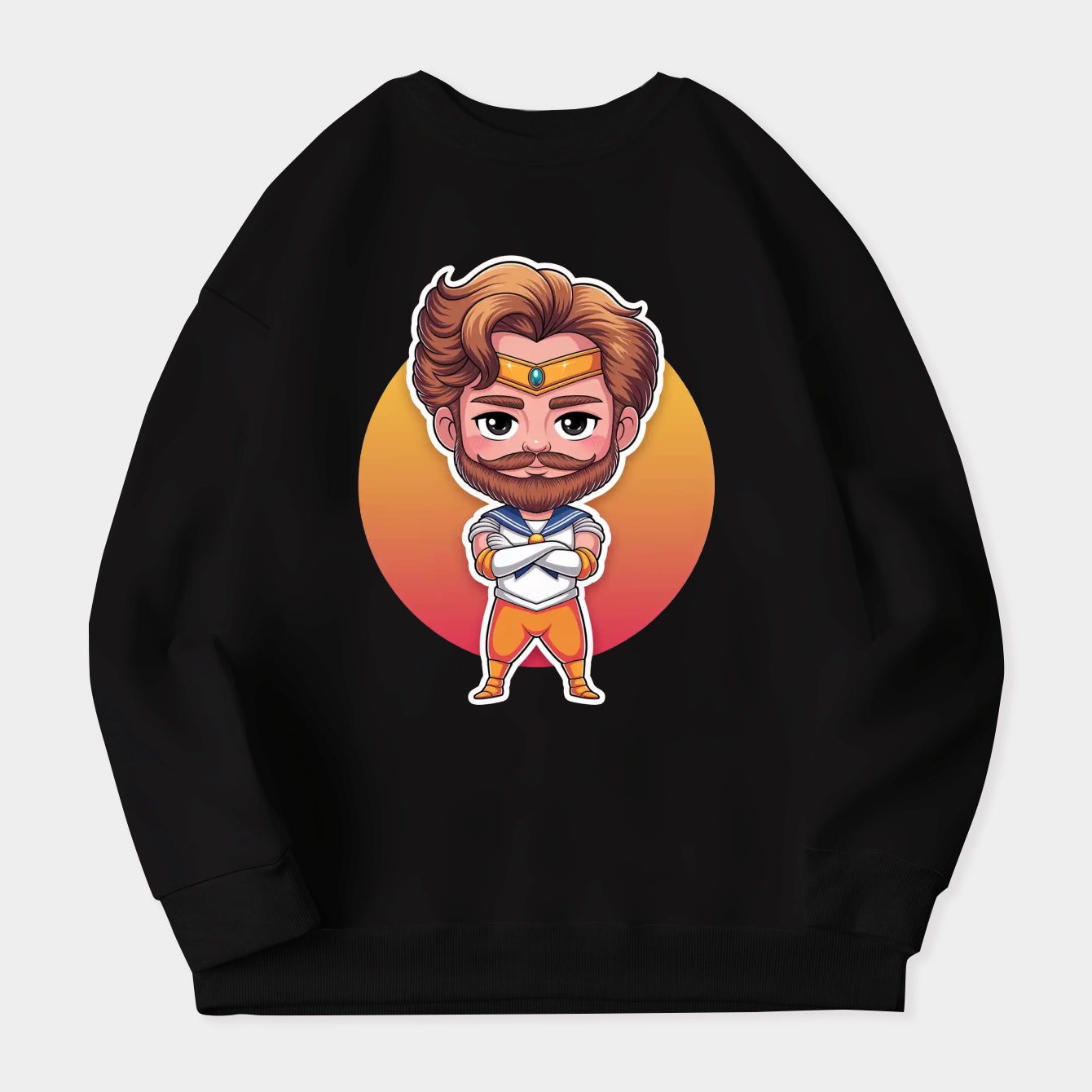 Sailor Chibi Boy Venus Women's Crewneck Sweatshirt