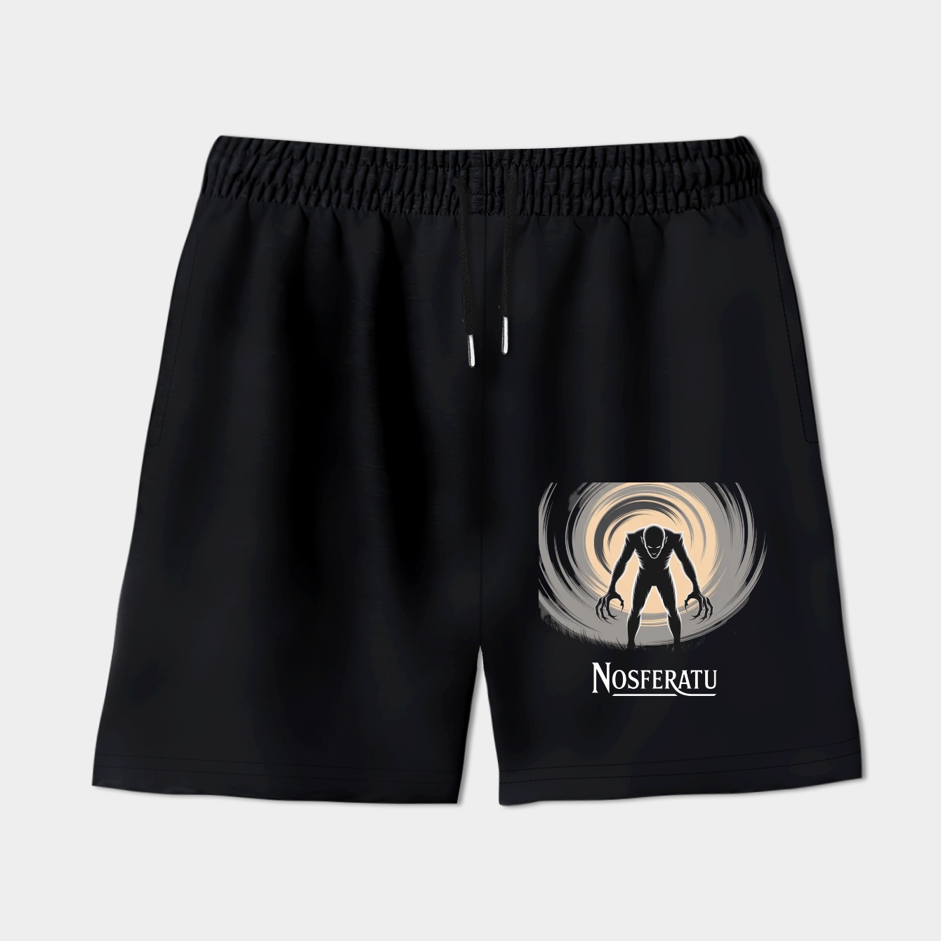 Nosferatu Shadowed Figure Women's Shorts