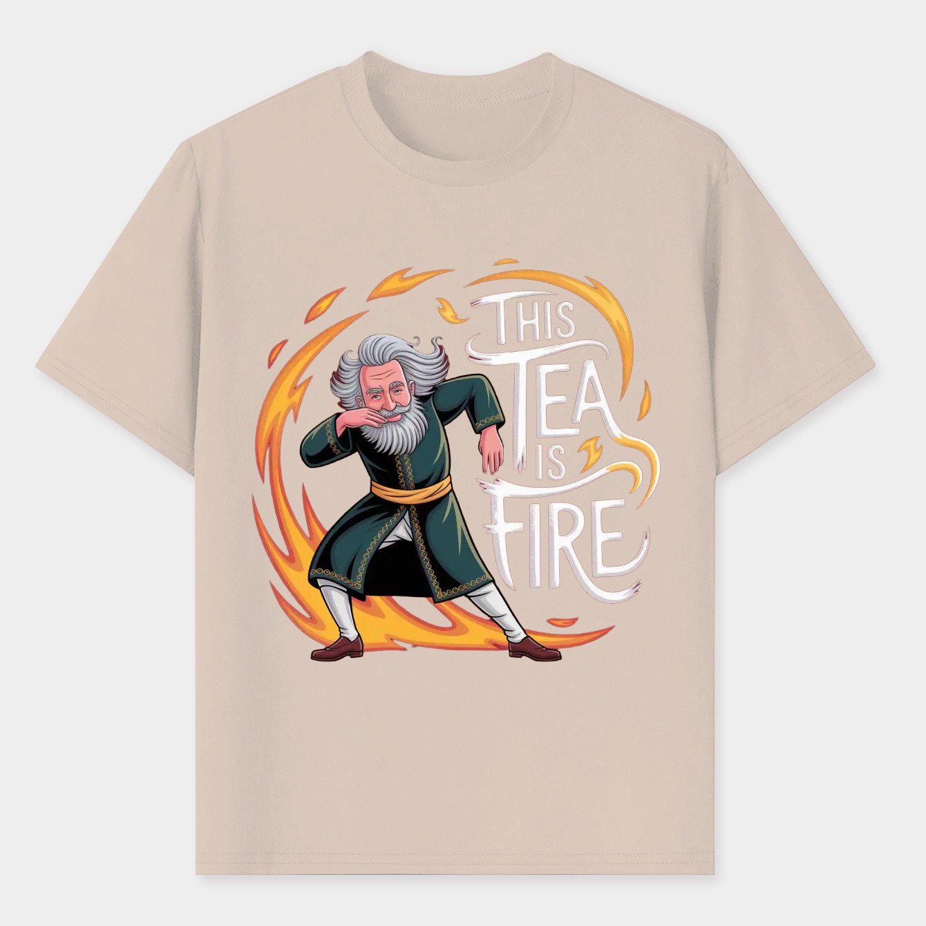 This Tea Is Fire Men's T-Shirt