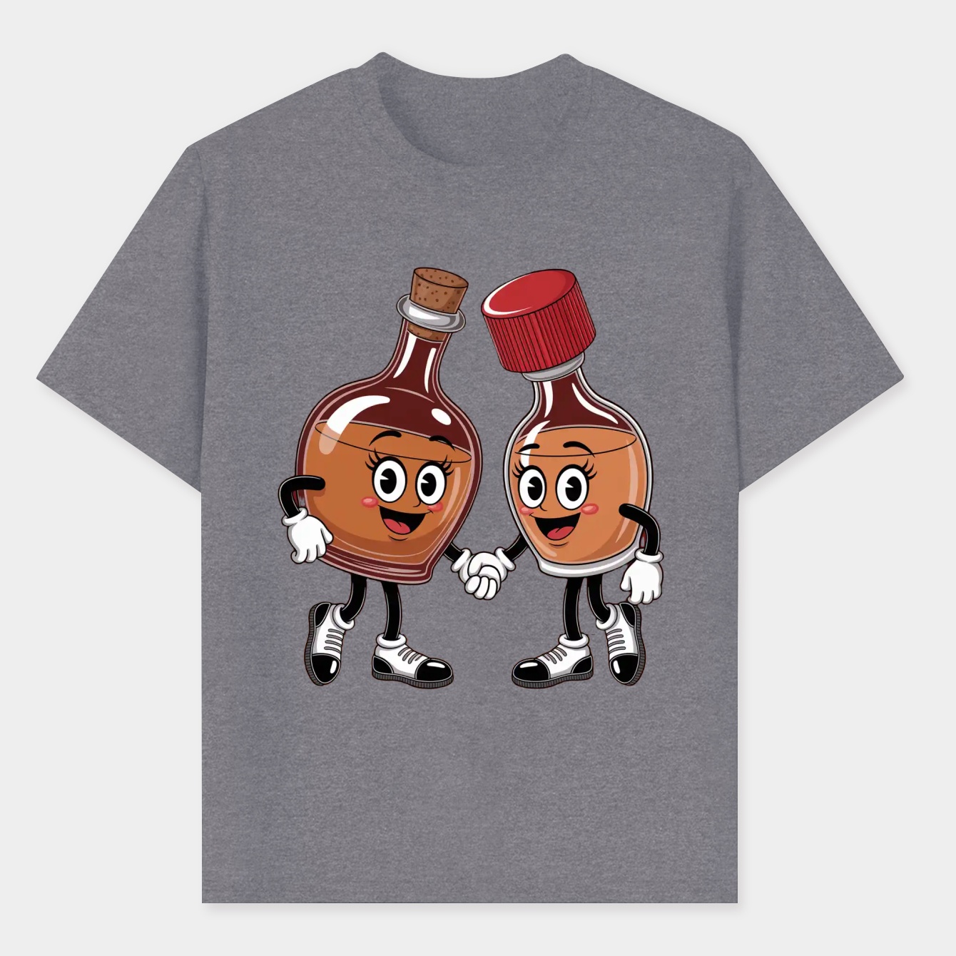 Bottle Cappy Friends Men's T-Shirt