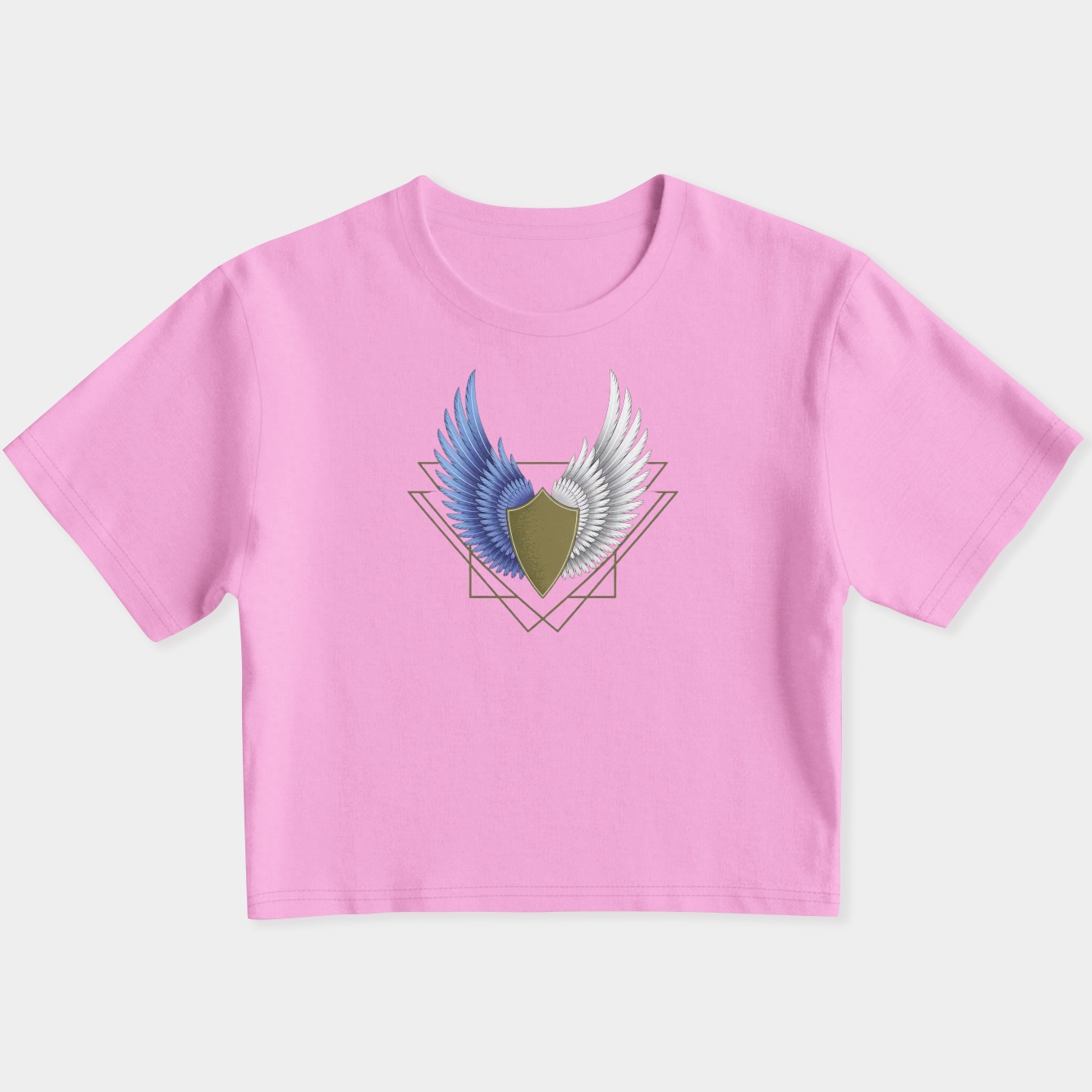 levi ackerman wings emblem Women's Slim Fit Baby Tee
