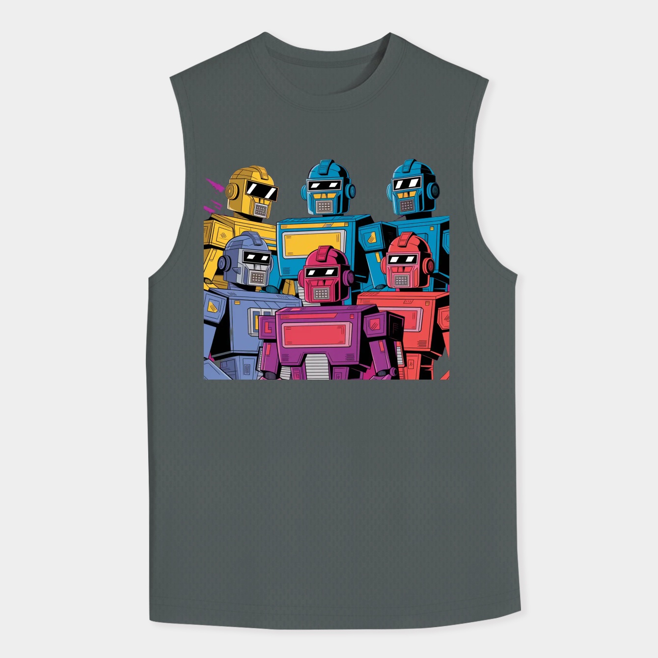 80s-style Transformers Men's Tank Top