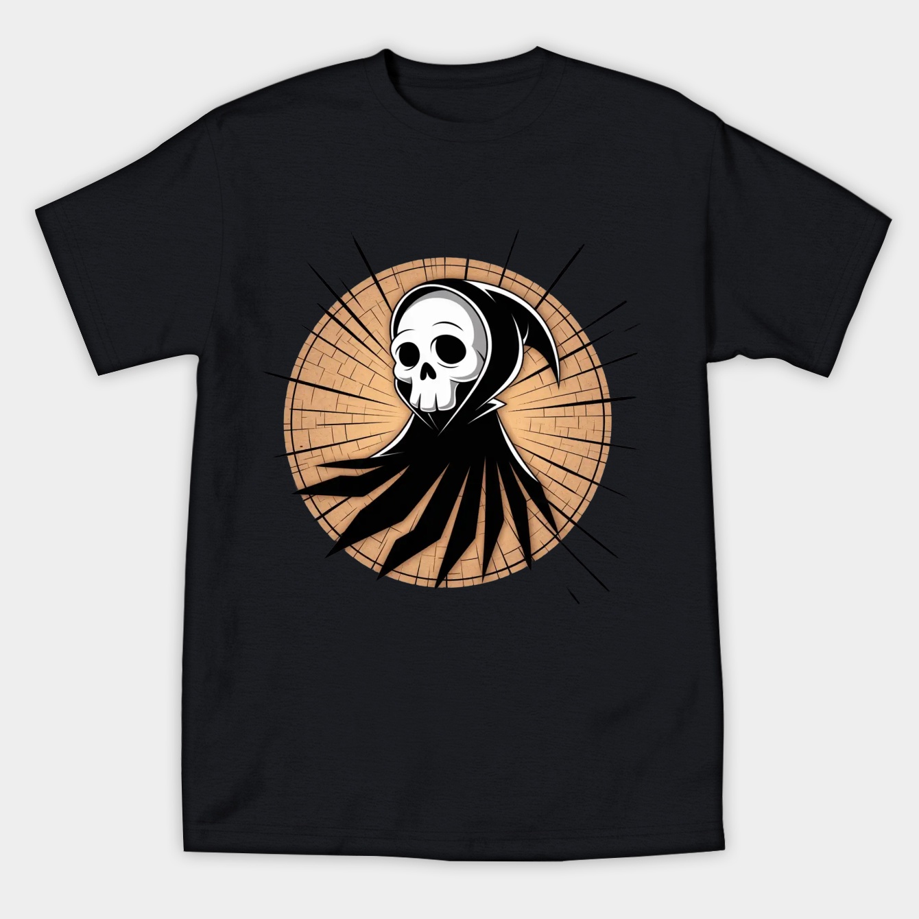 Spooky Reaper Women's Athletic Performance T-Shirt