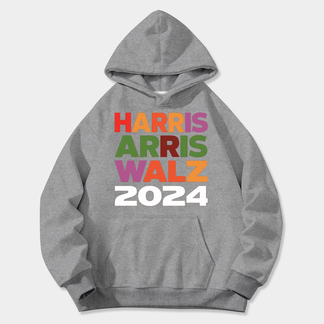 Harris Walz 2024 Women's Plus Size Hoodie