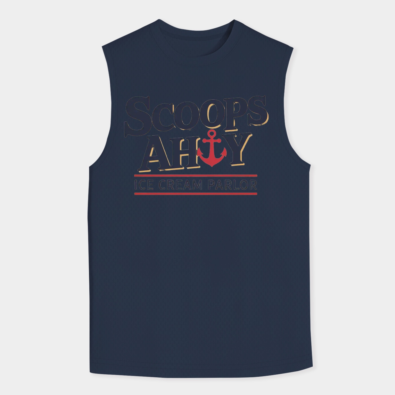 Scoops Ahoy Stranger Things Men's Tank Top