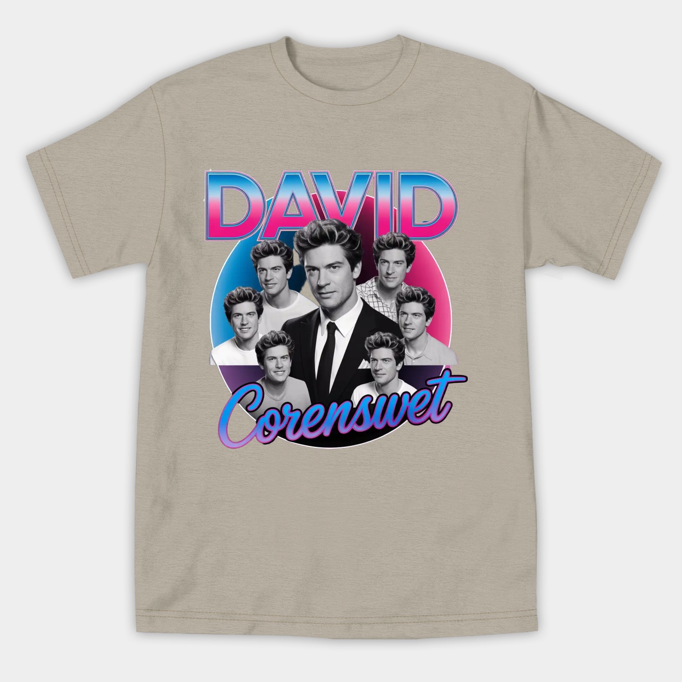 David Corenswet Women's Athletic Performance T-Shirt