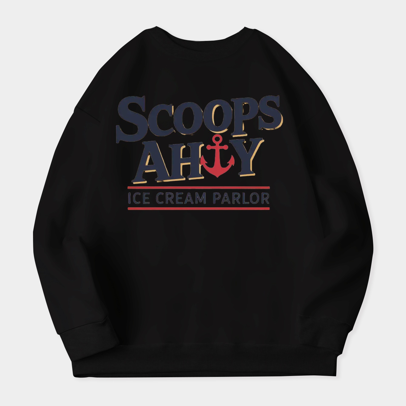 Scoops Ahoy Stranger Things Women's Plus Size Sweatshirt