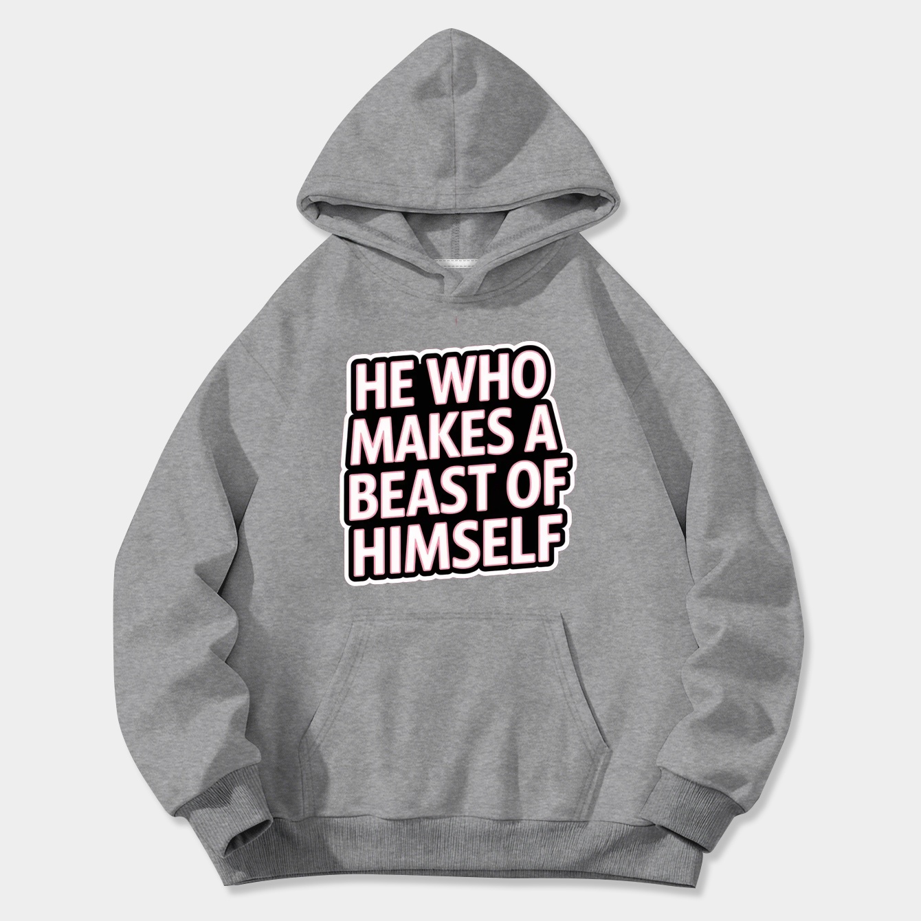 he who makes a beast of himself Popular Meme Speech colour