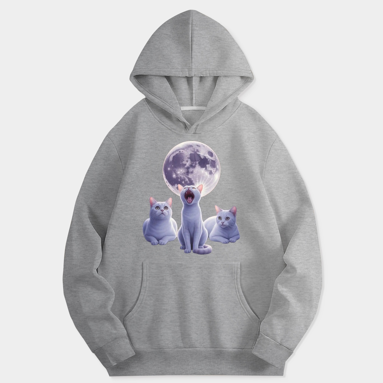 Triple Thurston Moon Cats!