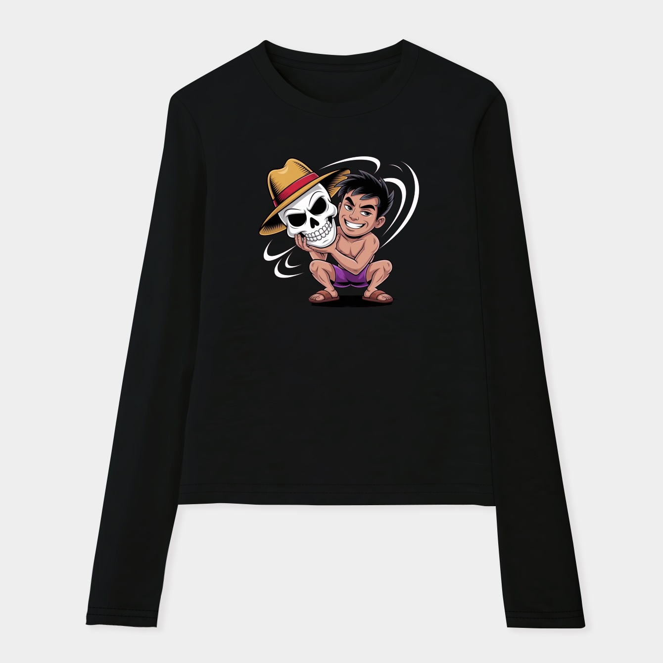 One Piece Luffys Classic Women's Soft Long Sleeve T-Shirt