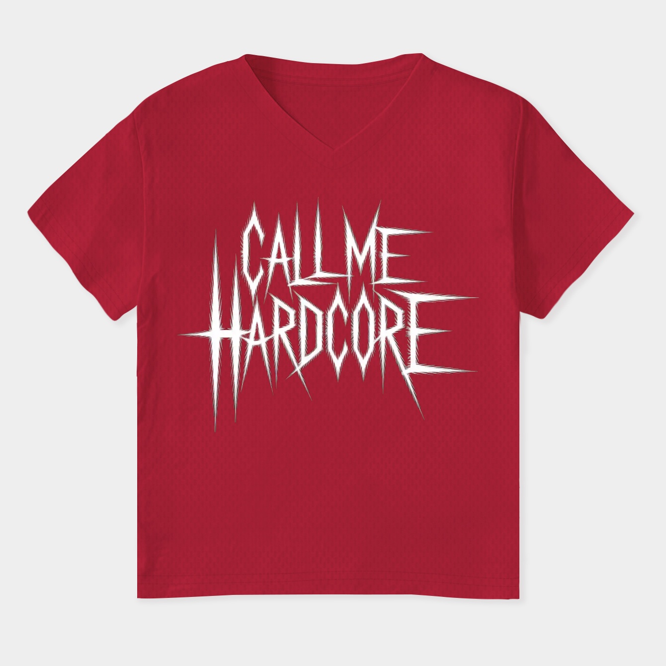 Call me Hardcore Women's Plus Size V-Neck T-Shirt