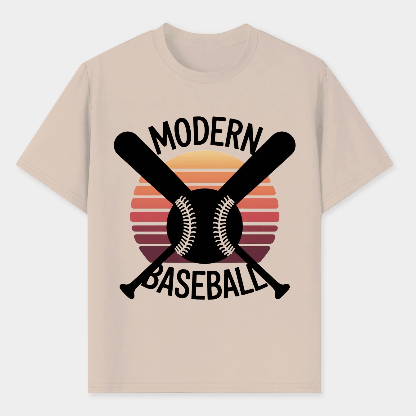Modern Baseball Baseball Bats Men's T-Shirt