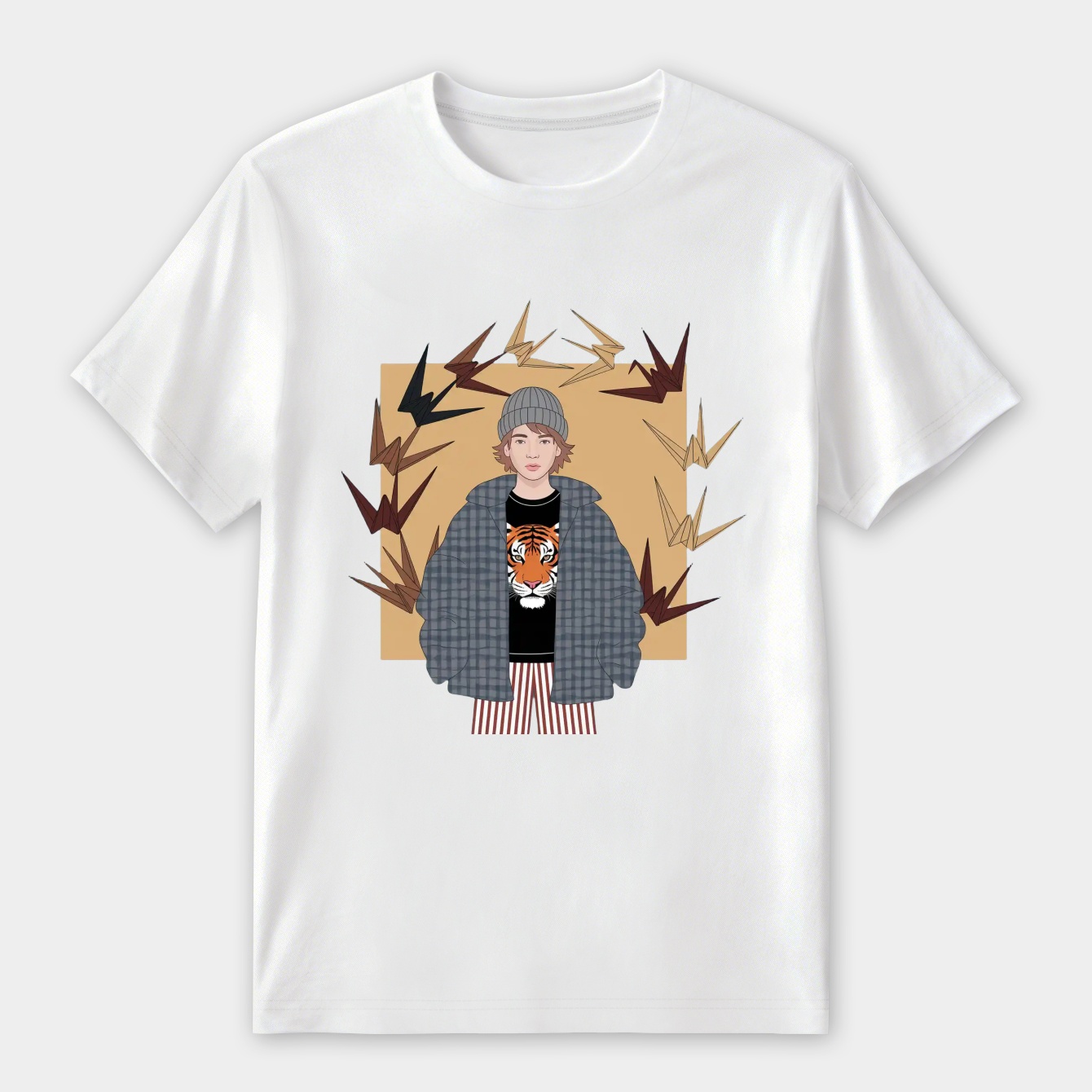 BTS V Origami Women's Premium Soft T-Shirt