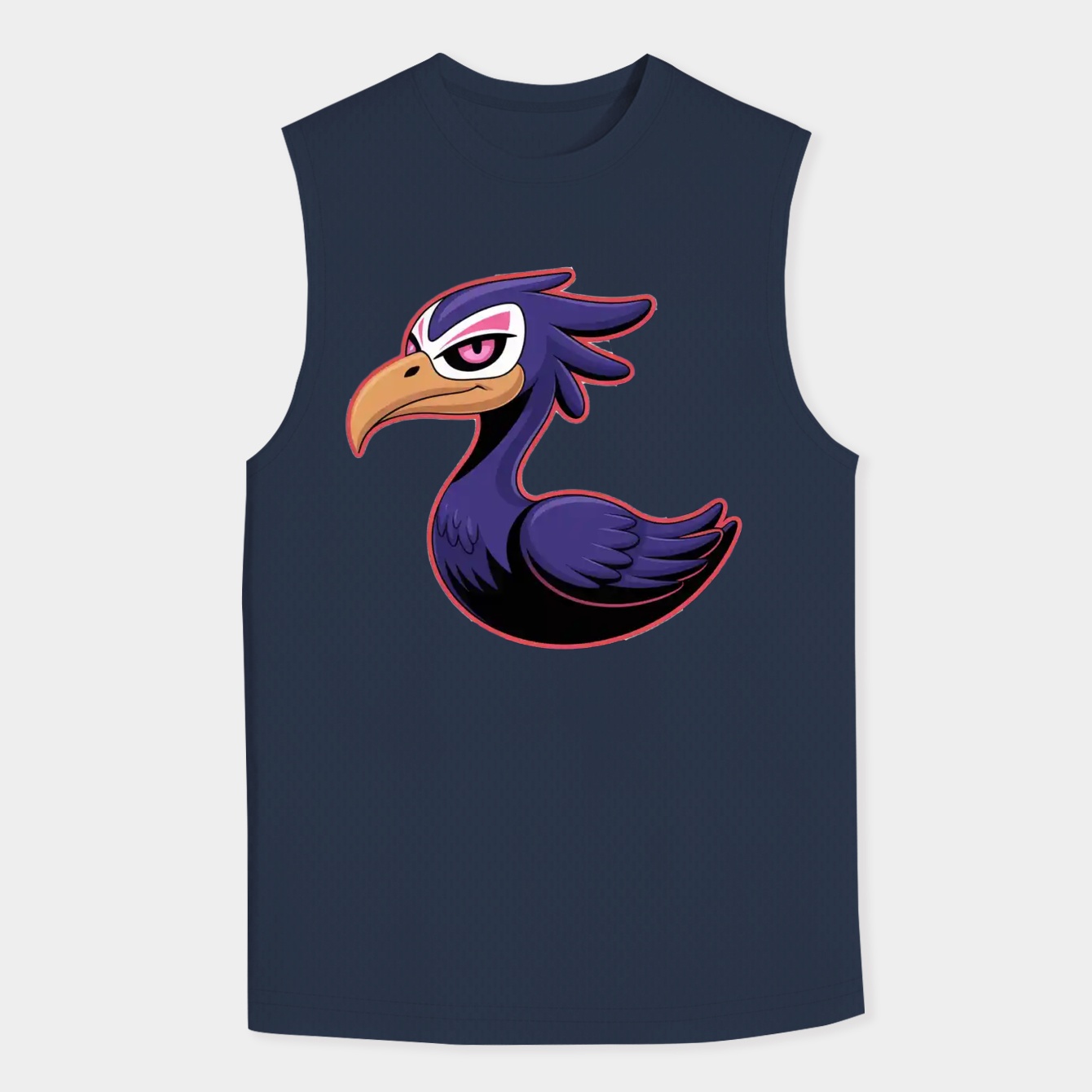 Helluva Boss Stolas Character Design Men's Tank Top