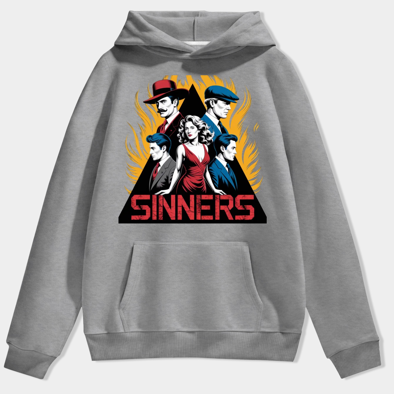 Sinners Character Collage Men's Hoodie