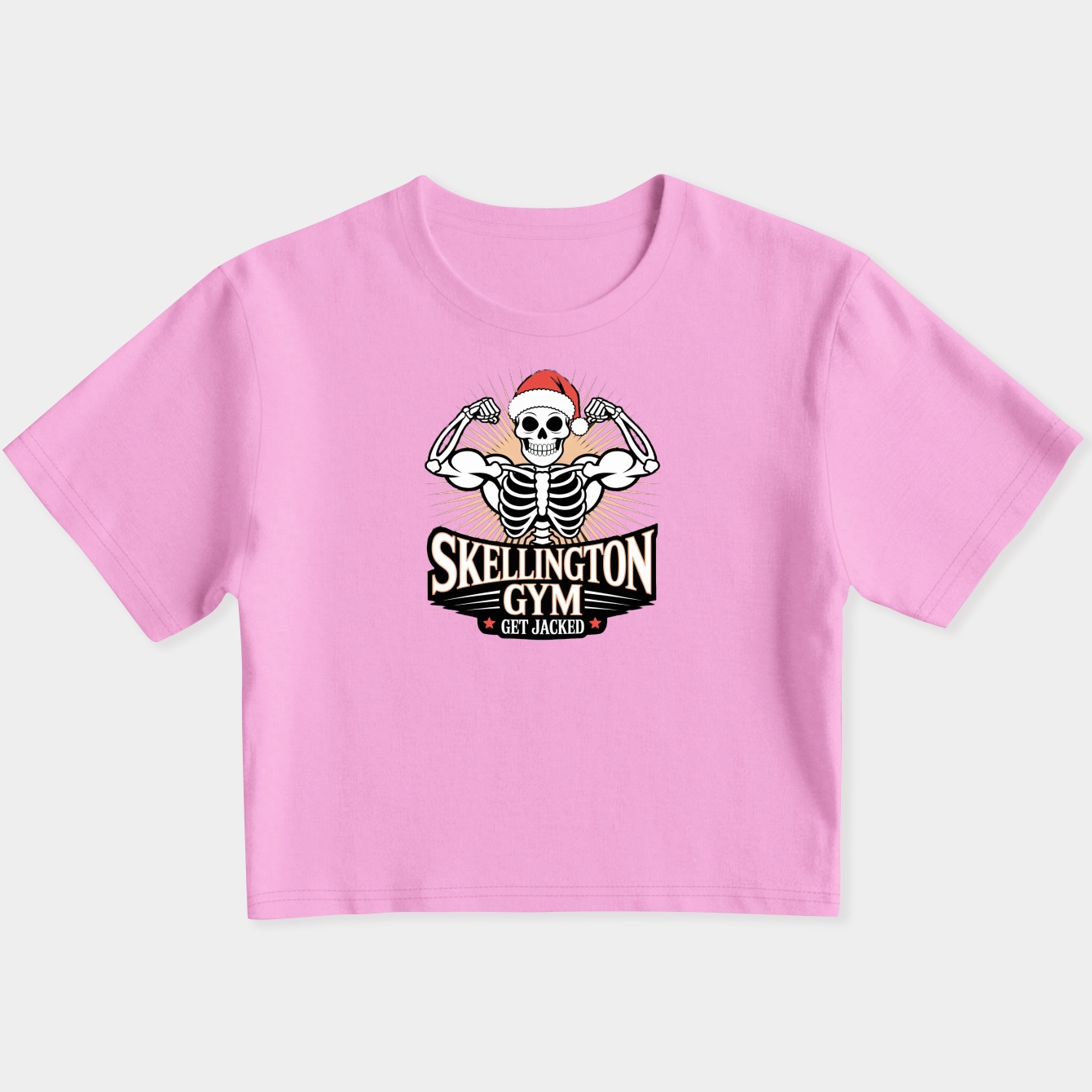 Get Jacked! Women's Slim Fit Baby Tee