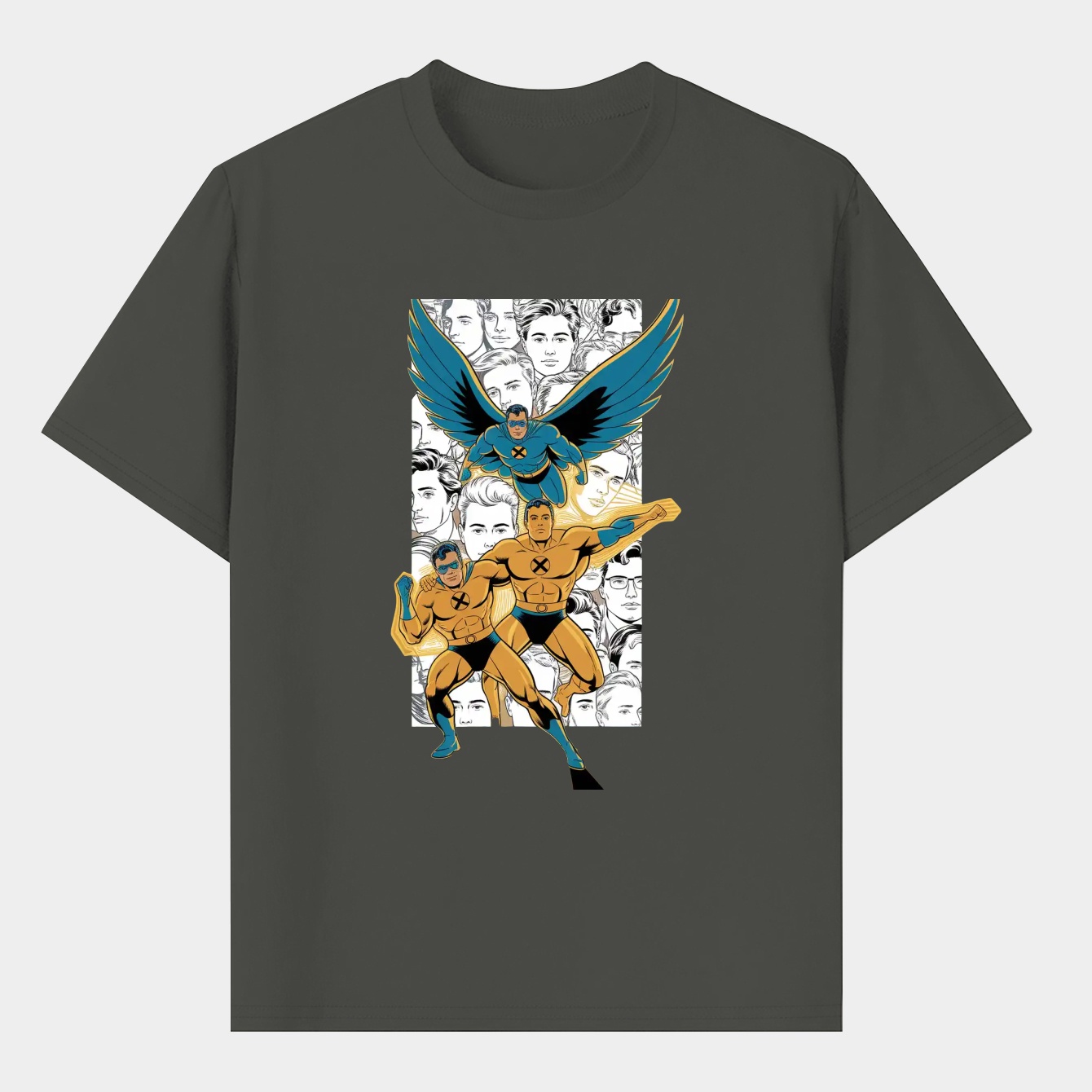 X-Men Classic Comic Heroes Men's T-Shirt