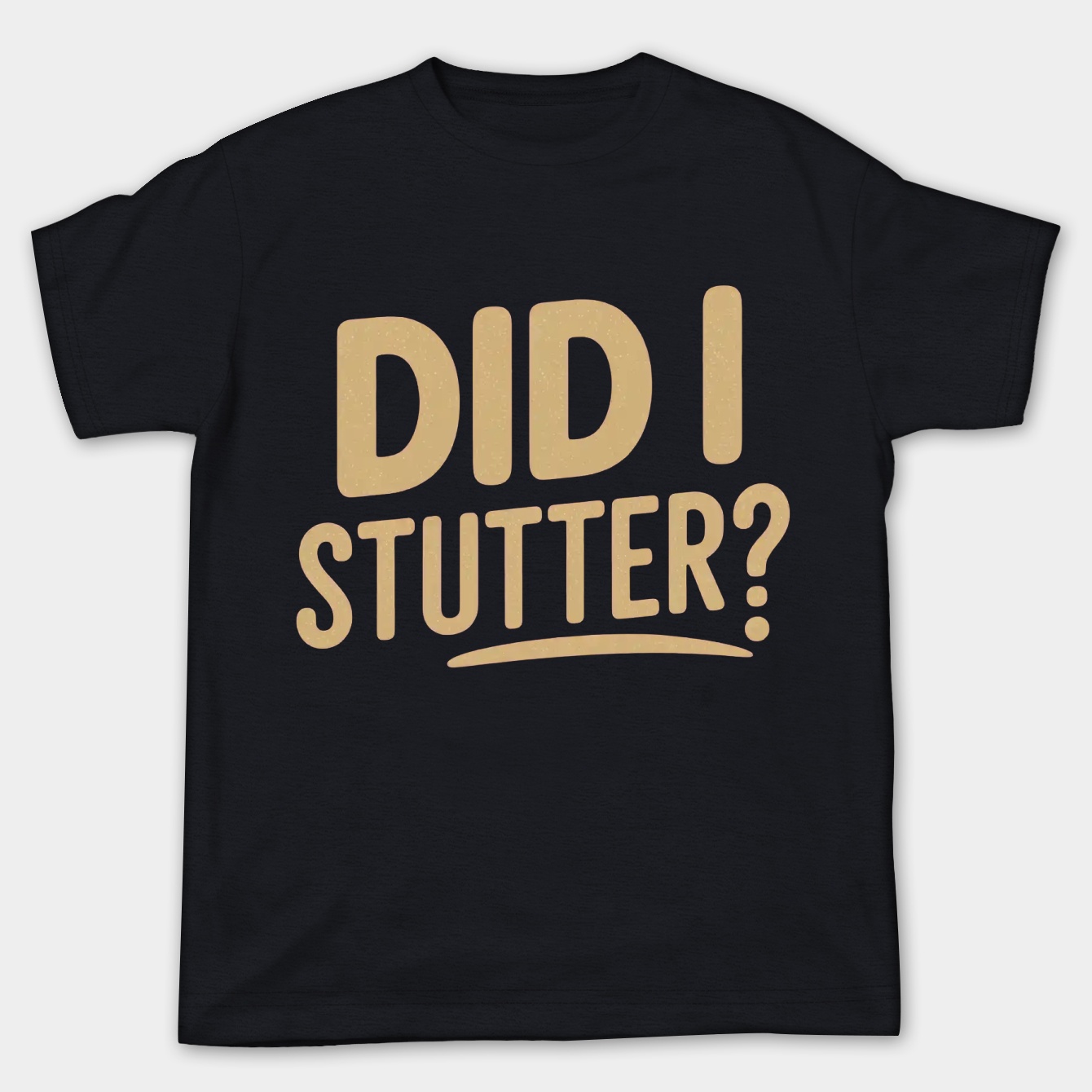 Did I Stutter? Women's Plus Size T-shirt