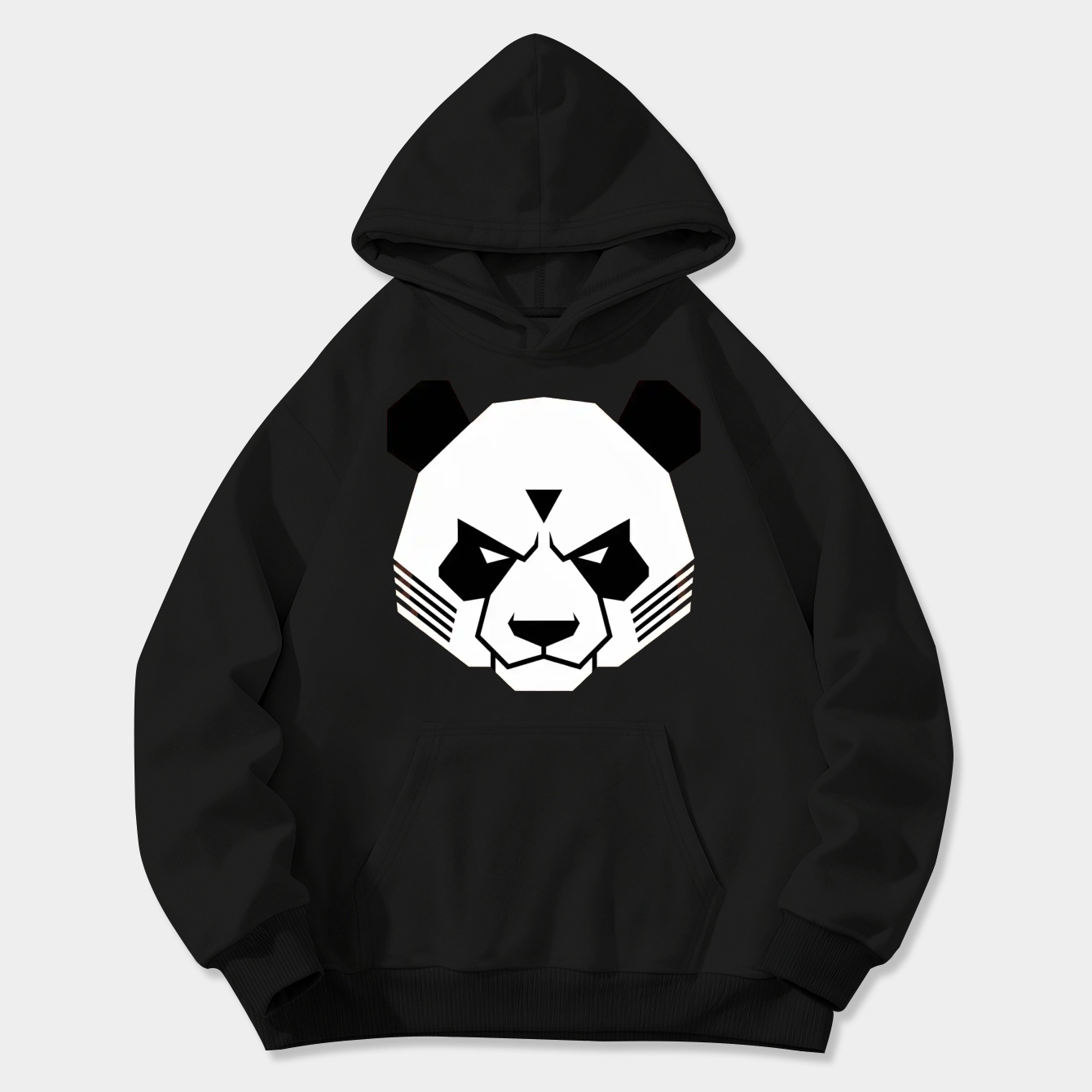 Panda-bot Women's Plus Size Hoodie