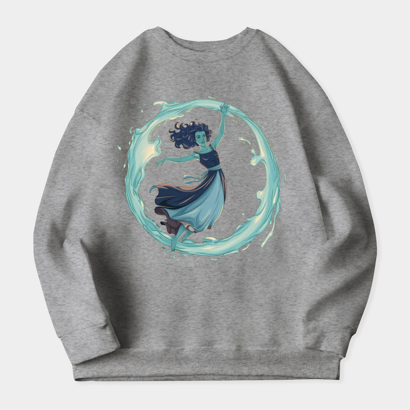 Riptide Queen Women's Crewneck Sweatshirt