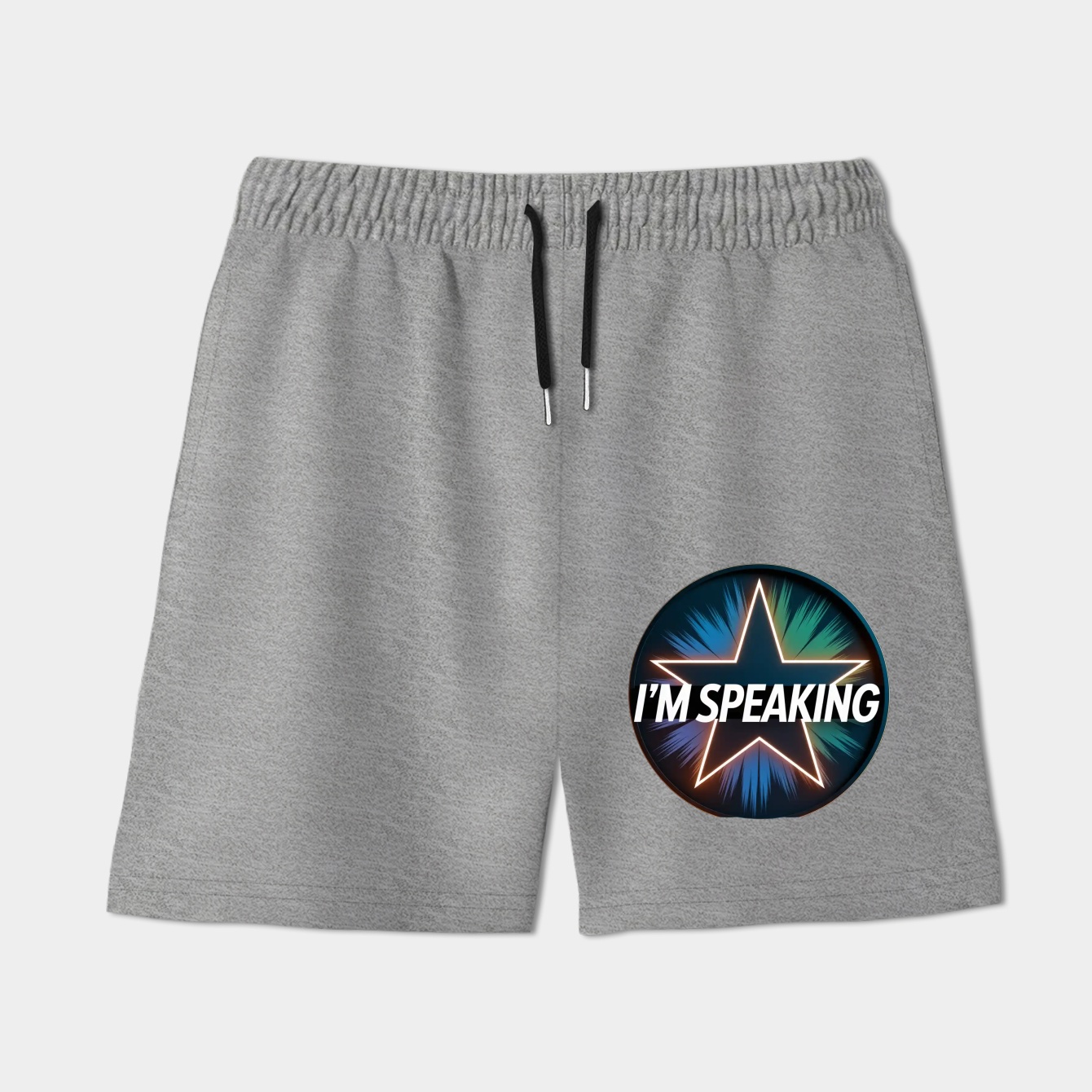 I'm Speaking Bold Statement Men's Shorts