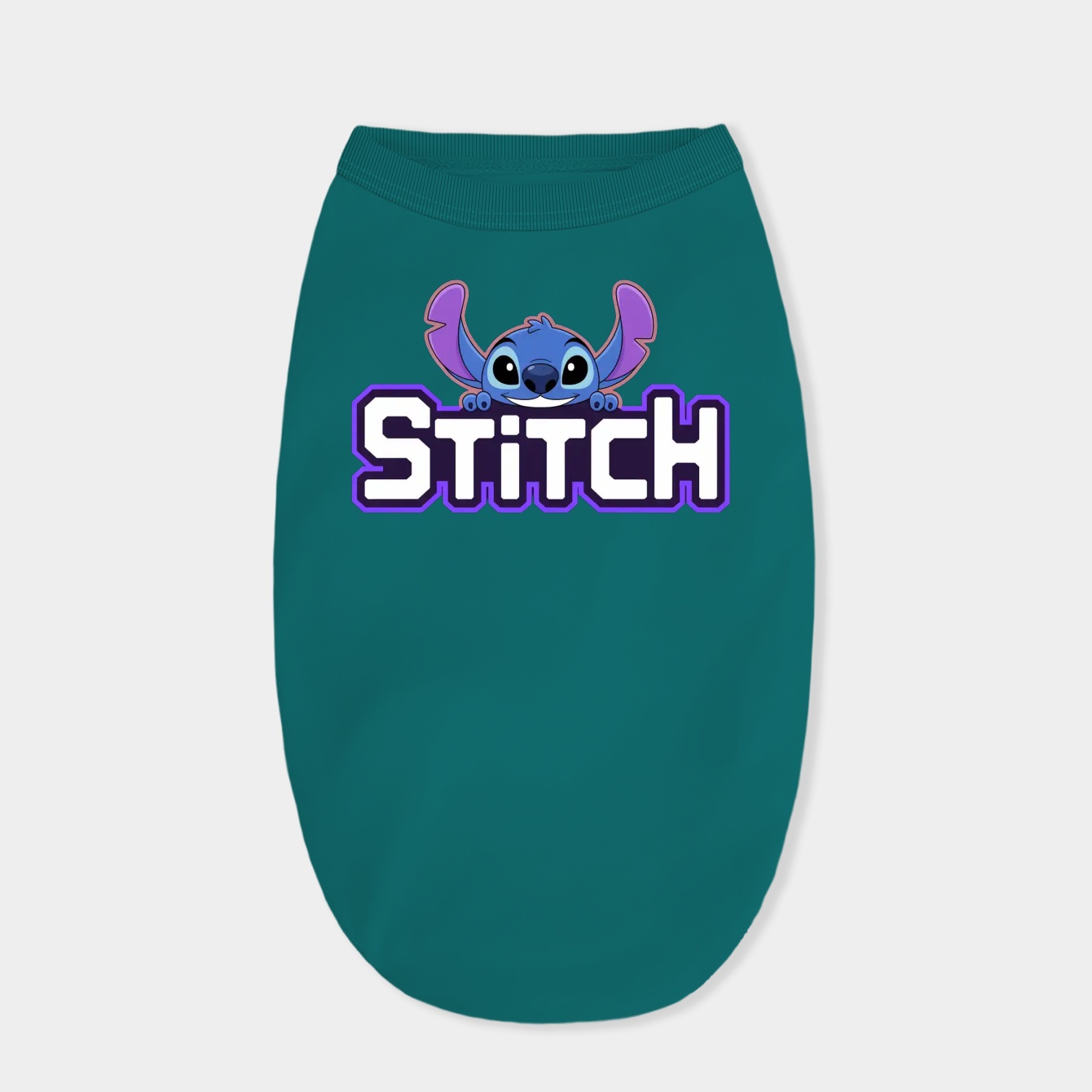 Stitch Peeking Logo Design