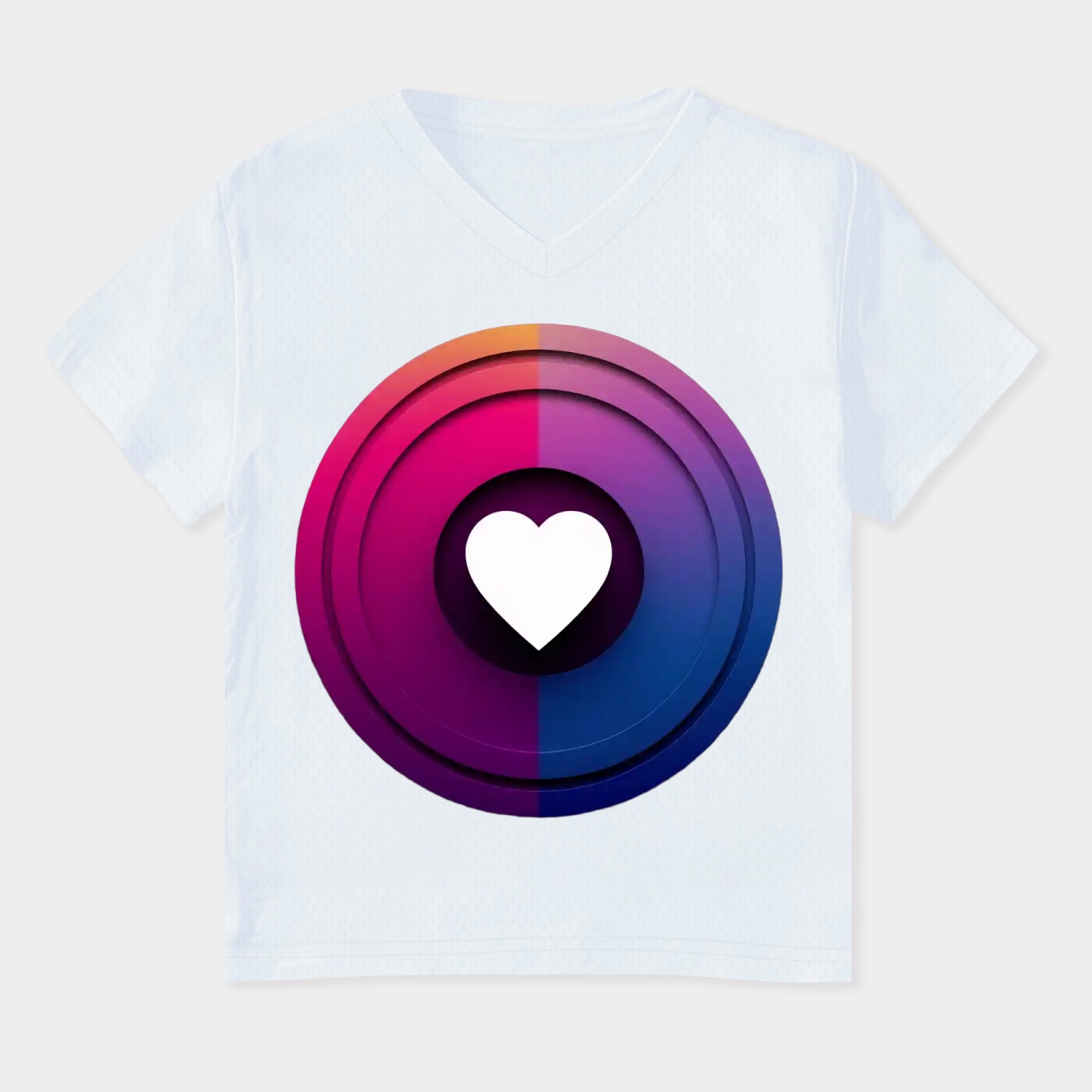 Pride Shield - Bisexual Women's Plus Size V-Neck T-Shirt