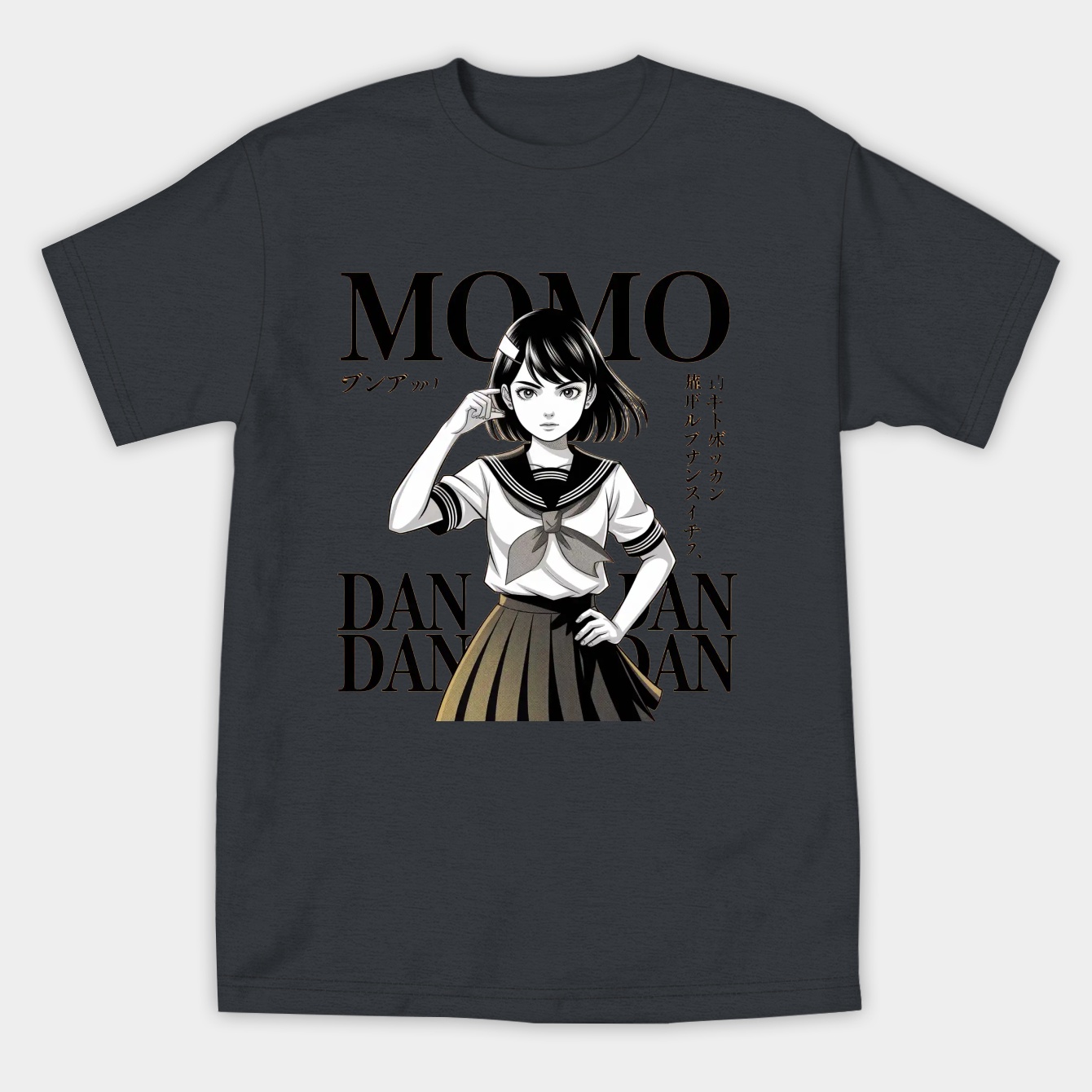 Dandadan Momo Tonal Portrait Women's Athletic Performance T-Shirt