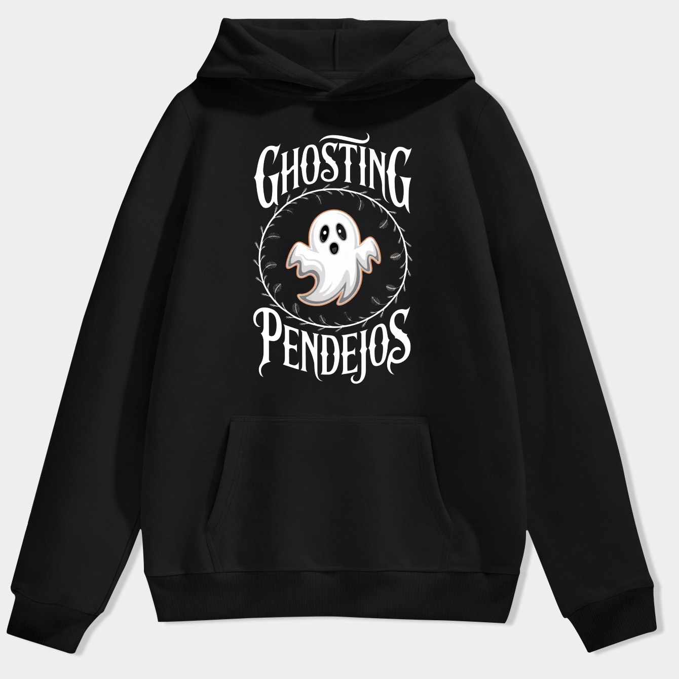 Ghosting Pendejos Halloween Men's Hoodie