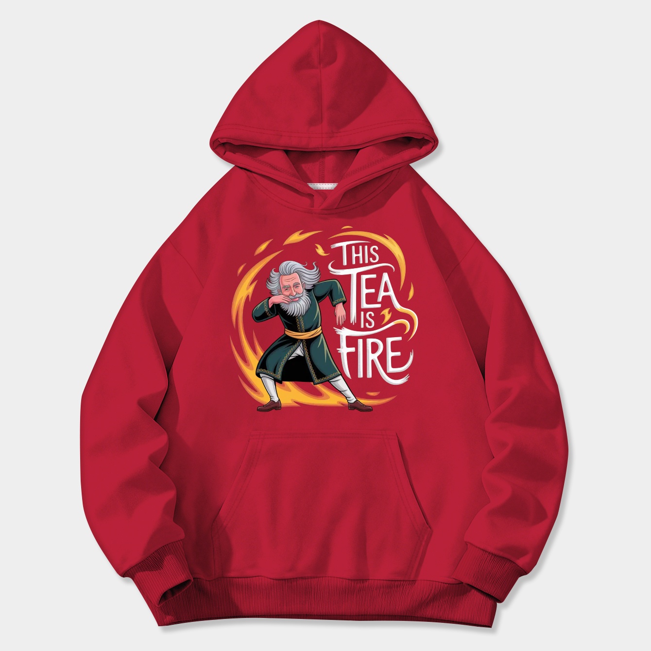 This Tea Is Fire Women's Plus Size Hoodie