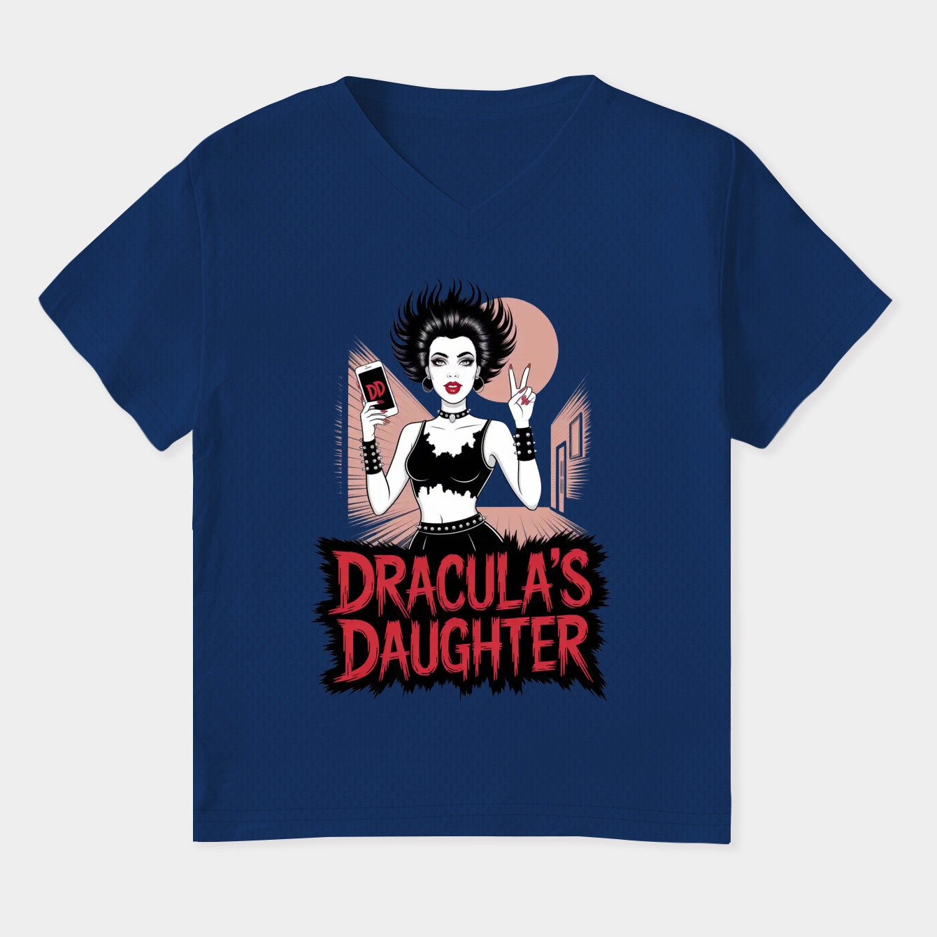Dracula's Daughter Women's Plus Size V-Neck T-Shirt